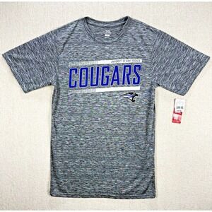 BA Pel Athletic Univ of Saint Francis Cougars Shirt Gray Size S Official (NWT)